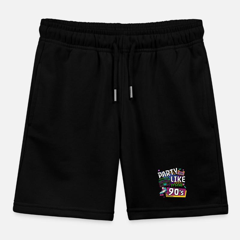90's nineties vintage Kids Organic Sweat Shorts by Stanley/Stella