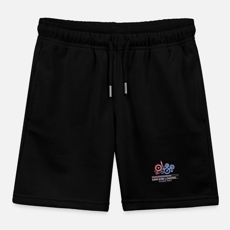 computer Kids Organic Sweat Shorts by Stanley/Stella