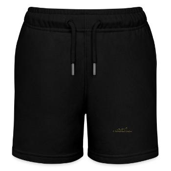 Hahn - Kinder Organic Joggingshorts Mini Bolter von Stanley/Stella - Schwarz - Vorne