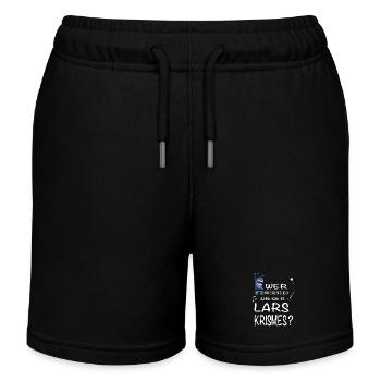Wer ist denn eigentlich dieser Lars Krismes? - Kinder Organic Joggingshorts Mini Bolter von Stanley/Stella - Schwarz - Vorne