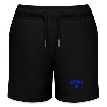 Bosna i Hercegovina - Kinder Organic Joggingshorts Mini Bolter von Stanley/Stella - Schwarz - Vorne