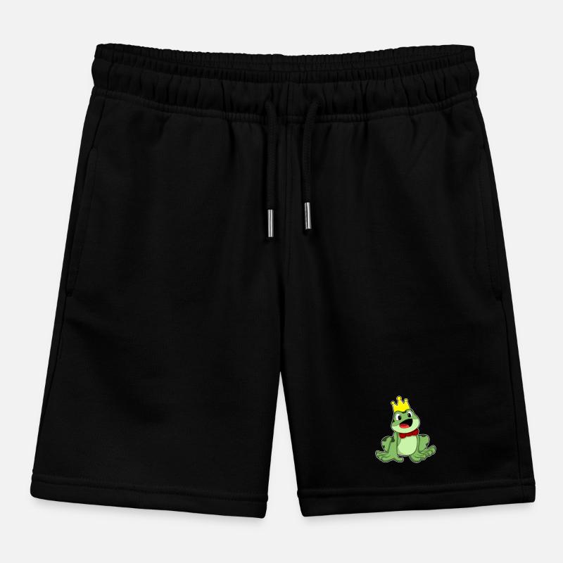 Frosch Krone Kinder Organic Joggingshorts Mini Bolter von Stanley/Stella