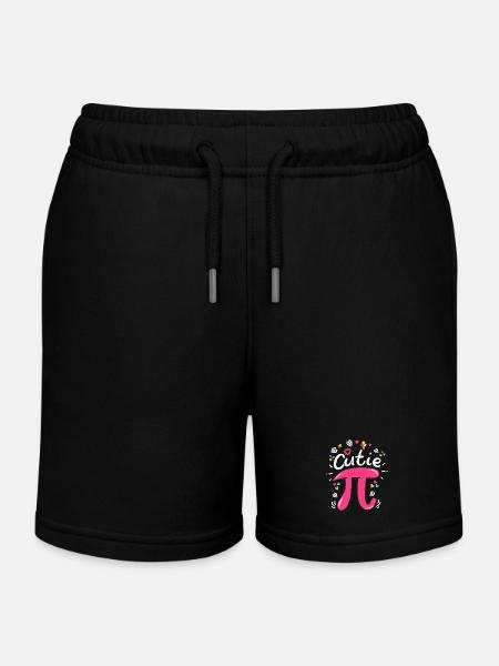 Pi jour Pi maths - Short de jogging enfant bio Stanley/Stella - noir