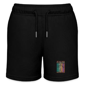 Sternzeichen Schütze - Kinder Organic Joggingshorts Mini Bolter von Stanley/Stella - Schwarz - Vorne