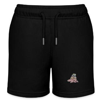 Faultiere - Kinder Organic Joggingshorts Mini Bolter von Stanley/Stella - Schwarz - Vorne