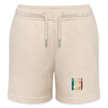 Skate - Kinder Organic Joggingshorts Mini Bolter von Stanley/Stella - Natur - Vorne