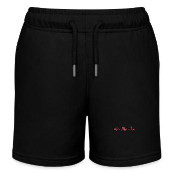 Latin danse Danse Danse Femmes Latin Heartbeat Rouge - Short de jogging enfant bio Stanley/Stella - noir - Devant