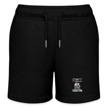 Prinzessin - Kinder Organic Joggingshorts Mini Bolter von Stanley/Stella - Schwarz - Vorne