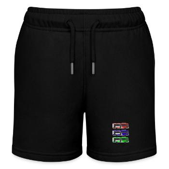 Bus - Short de jogging enfant bio Stanley/Stella - noir - Devant