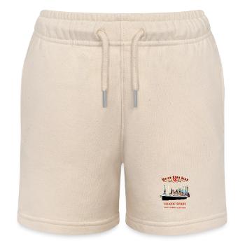 FANTOME DU TITANIC A NEW YORK L. RUNEMBERG © Adagp - Short de jogging enfant bio Stanley/Stella - écru doux - Devant