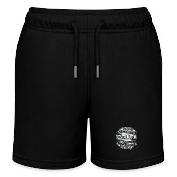 Restaurator - Kinder Organic Joggingshorts Mini Bolter von Stanley/Stella - Schwarz - Vorne