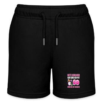 50. Geburtstag 50 Jahre Lustiger Spruch - Kinder Organic Joggingshorts Mini Bolter von Stanley/Stella - Schwarz - Vorne