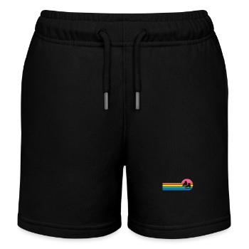 Skate - Kids Organic Sweat Shorts by Stanley/Stella - black - Front