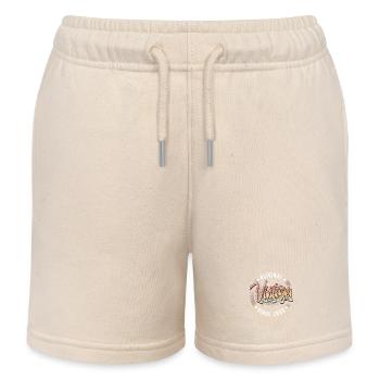 2003 Year of birth Birthday Vintage - Kids Organic Sweat Shorts by Stanley/Stella - soft Ecru - Front