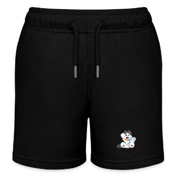 Poisson-chat - Short de jogging enfant bio Stanley/Stella - noir - Devant