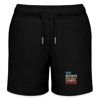 Rudern Ruderer Ruderboot - Kinder Organic Joggingshorts Mini Bolter von Stanley/Stella - Schwarz - Vorne