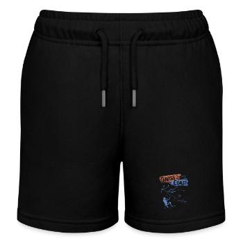 DarssCoast - Kite Surfing - Kinder Organic Joggingshorts Mini Bolter von Stanley/Stella - Schwarz - Vorne