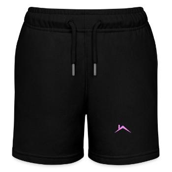 House Roof Roofer - Kids Organic Sweat Shorts by Stanley/Stella - black - Front