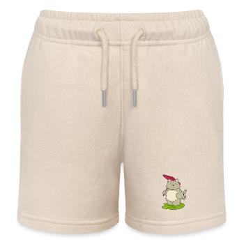 Parapluie pour chat - Short de jogging enfant bio Stanley/Stella - écru doux - Devant