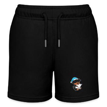 Hund Hunderasse Rottweiler - Kinder Organic Joggingshorts Mini Bolter von Stanley/Stella - Schwarz - Vorne