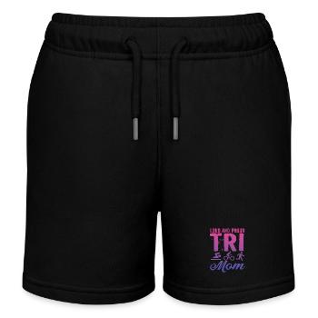 Triathlète Tri Mom bruyante et fière - Short de jogging enfant bio Stanley/Stella - noir - Devant