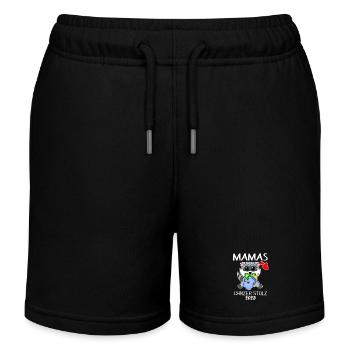 Baby 2023 - Geburt Schwanger 2023 - Kinder Organic Joggingshorts Mini Bolter von Stanley/Stella - Schwarz - Vorne