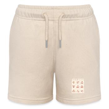 Köln Bingo Kölsch Et Kütt Alaaf Kölner Karneval - Kinder Organic Joggingshorts Mini Bolter von Stanley/Stella - Natur - Vorne