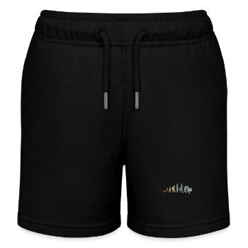 Pool Evolution - Kids Organic Sweat Shorts by Stanley/Stella - black - Front