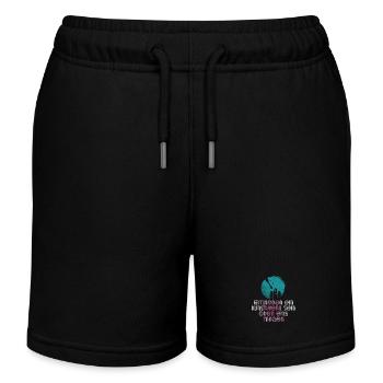 Soit une œuvre d’art Être un créateur d’ongles - Short de jogging enfant bio Stanley/Stella - noir - Devant