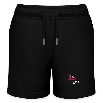 Ich Nagel Dich Nageldesignerin - Kinder Organic Joggingshorts Mini Bolter von Stanley/Stella - Schwarz - Vorne