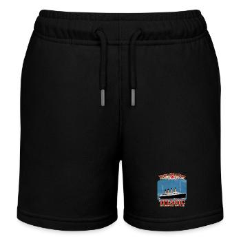 TITANIC Kreation Louis RUNEMBERG © Adagp - Kinder Organic Joggingshorts Mini Bolter von Stanley/Stella - Schwarz - Vorne