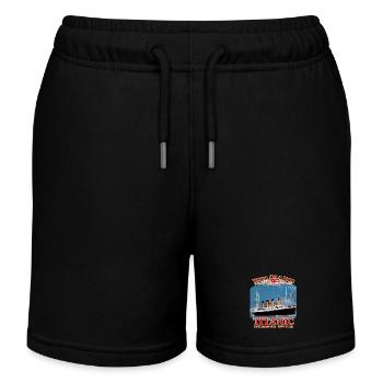 TITANIC Kreation Louis RUNEMBERG © Adagp - Kinder Organic Joggingshorts Mini Bolter von Stanley/Stella - Schwarz - Vorne