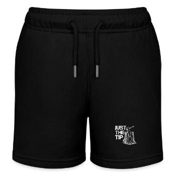 Axe Throwing Just The Tip Axe Whisperer Vintage - Kinder Organic Joggingshorts Mini Bolter von Stanley/Stella - Schwarz - Vorne