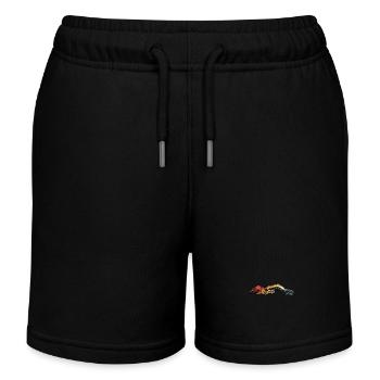 Nageurs - Short de jogging enfant bio Stanley/Stella - noir - Devant