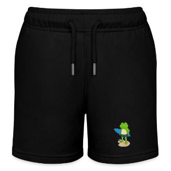 Surf Surf Surf Summer - Short de jogging enfant bio Stanley/Stella - noir - Devant