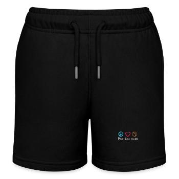 L’amour du baseball - Short de jogging enfant bio Stanley/Stella - noir - Devant