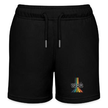 1993 Jahrgang Geburtstag Groovy Vintage Retro - Kinder Organic Joggingshorts Mini Bolter von Stanley/Stella - Schwarz - Vorne