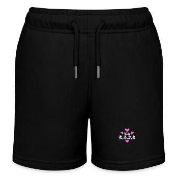 Tanzen Tanz Tanzkurs Rhythmus - Kinder Organic Joggingshorts Mini Bolter von Stanley/Stella - Schwarz - Vorne