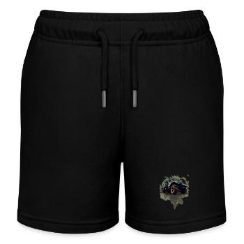 Camion Kraz GDR - Short de jogging enfant bio Stanley/Stella - noir - Devant