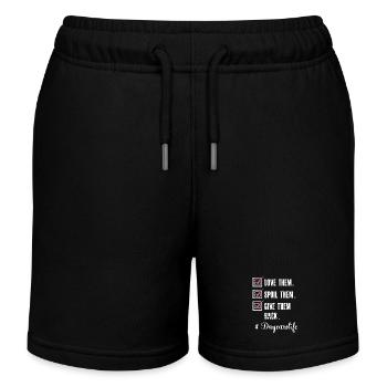 Fournisseur de services de garde Love Enseignante en garderie - Short de jogging enfant bio Stanley/Stella - noir - Devant