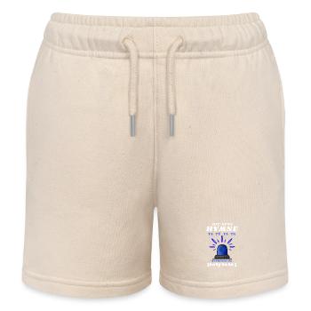 Blaulicht Sirene die neue Hymne - Kinder Organic Joggingshorts Mini Bolter von Stanley/Stella - Natur - Vorne