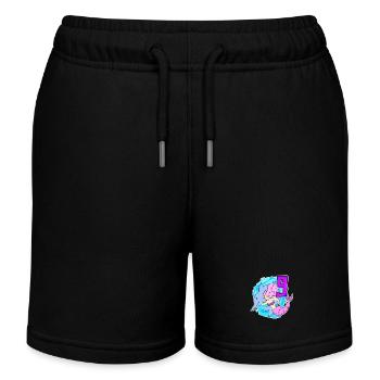 Niña - 9th Birthday Mermaid - Hija - Pantalón corto deportivo infantil orgánico de Stanley/Stella - negro - delante