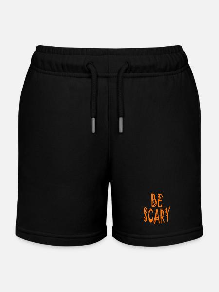 Soyez effrayant - Short de jogging enfant bio Stanley/Stella - noir