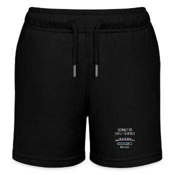 Fachkraft für Schutz und Sicherheit Ausbildung - Kinder Organic Joggingshorts Mini Bolter von Stanley/Stella - Schwarz - Vorne