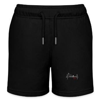Essen Skyline Herzschlag Ruhrpott Fan Herz Essener - Short de jogging enfant bio Stanley/Stella - noir - Devant