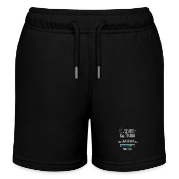 Tourismuskaufmann Ausbildung Beruf Geschenk - Kinder Organic Joggingshorts Mini Bolter von Stanley/Stella - Schwarz - Vorne