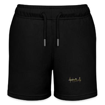 Brême Skyline Brême Heartbeat Fan Heart Love - Short de jogging enfant bio Stanley/Stella - noir - Devant