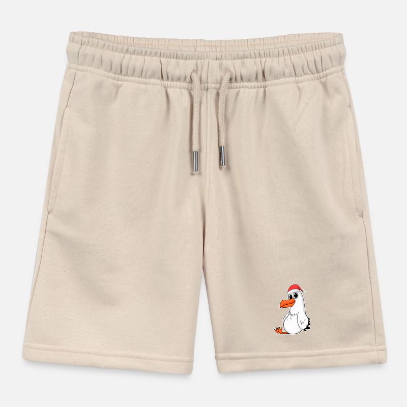 Möwe Weihnachten Kinder Organic Joggingshorts Mini Bolter von Stanley/Stella