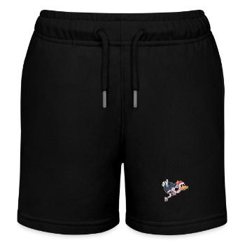 Strauß Weihnachten - Kinder Organic Joggingshorts Mini Bolter von Stanley/Stella - Schwarz - Vorne