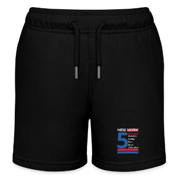 New York City Fünf Bezirke lieben die New Yorker Bronx - Kinder Organic Joggingshorts Mini Bolter von Stanley/Stella - Schwarz - Vorne